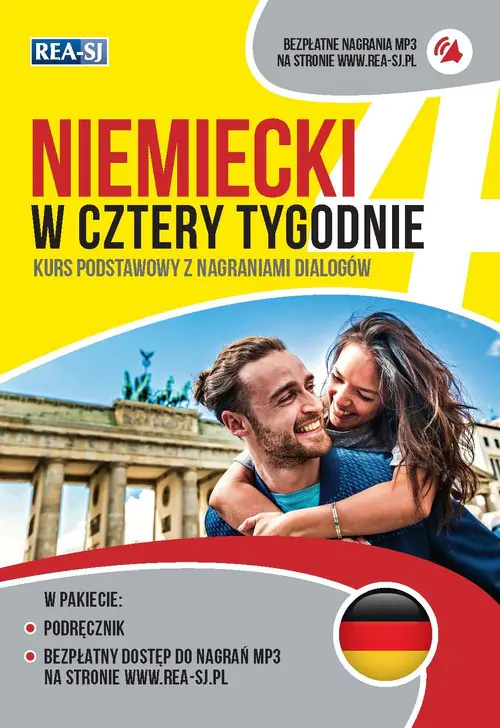 Książka - Niemiecki w cztery tygodnie. Kurs podstawowy z nagraniami dialogów