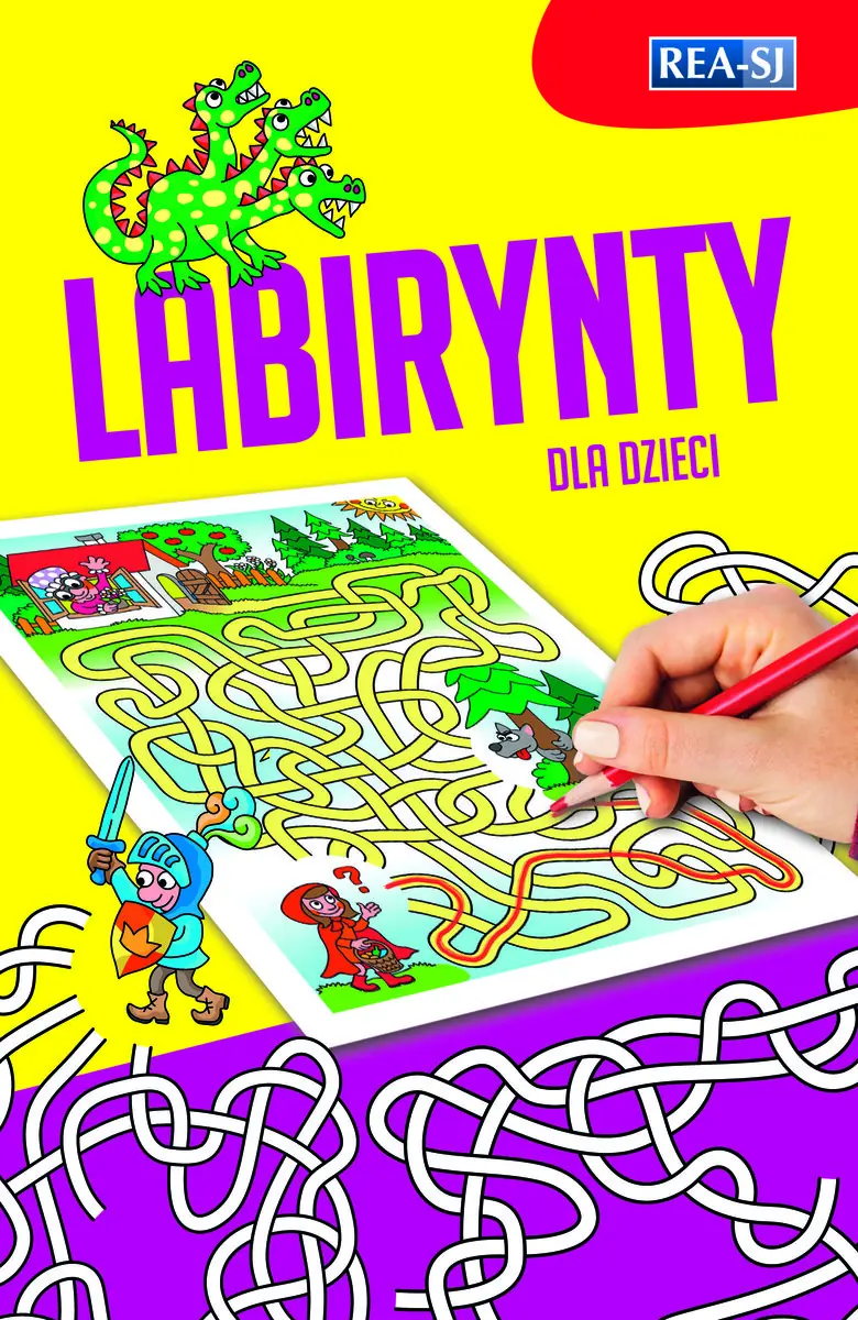 Książka - Labirynty dla dzieci
