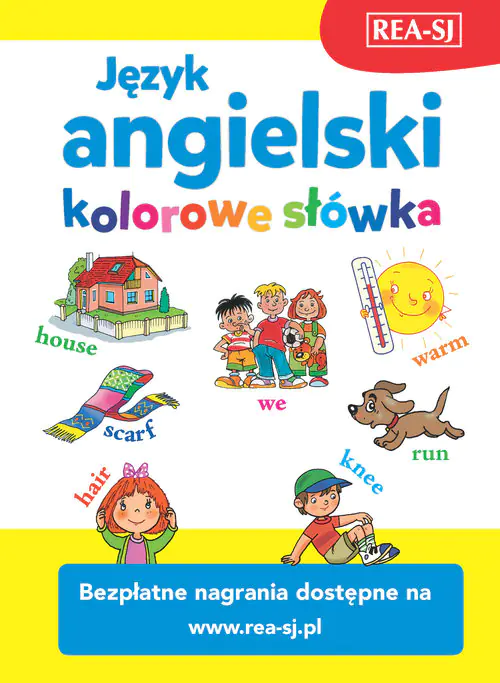 Książka - Kolorowe słówka. Język angielski + mp3