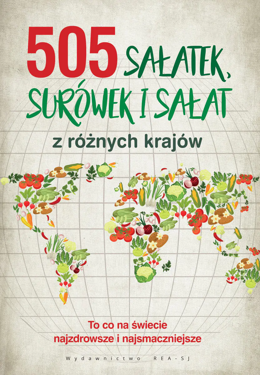 Książka - 505 sałatek, surówek i sałat