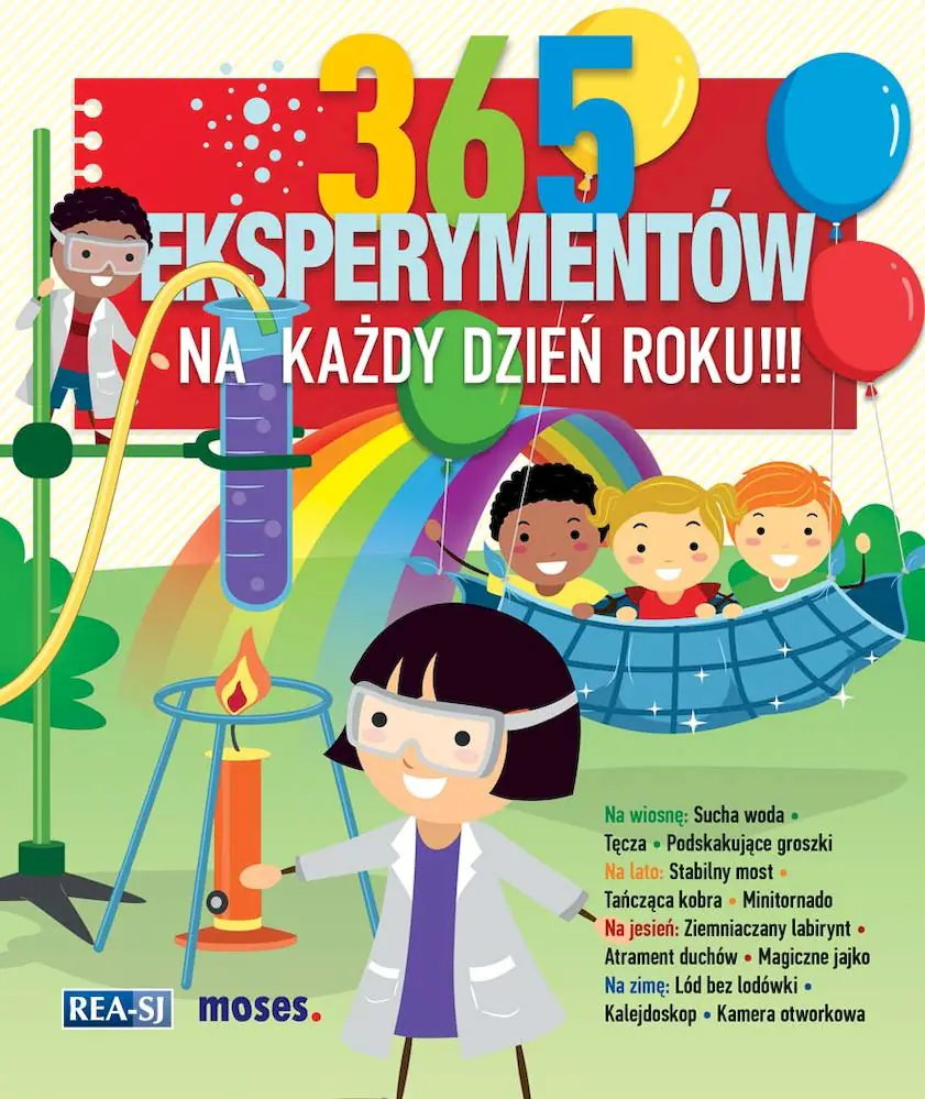 Książka - 365 eksperymentów na każdy dzień roku!!!