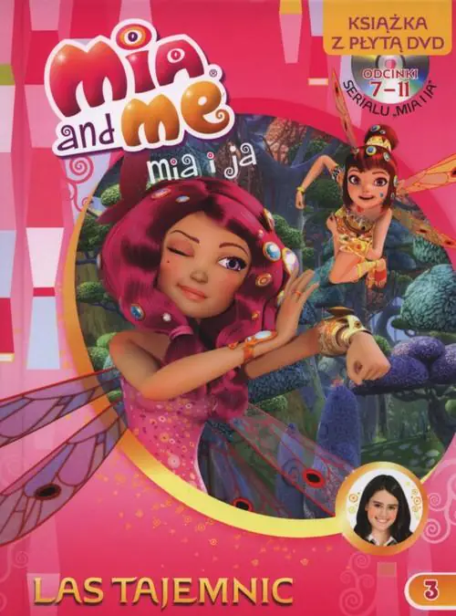 Książka - Mia and Me Las Tajemnic Tom 3 Książka + DVD