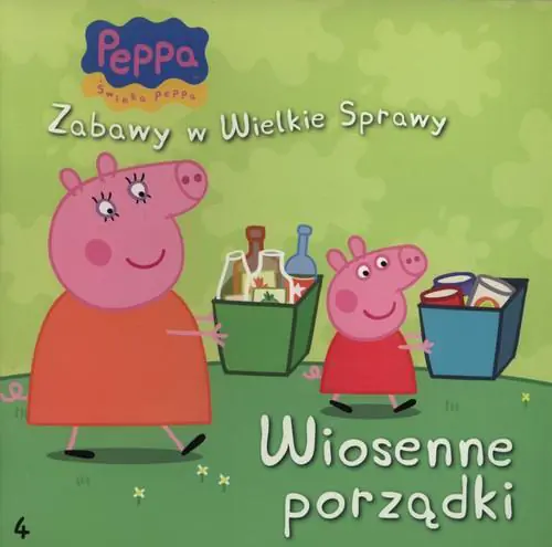 Książka - Wiosenne porządki. Świnka peppea
