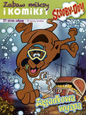 Książka - Scooby-Doo! Zabaw miksy i komiksy 2 Zagadkowa wyspa