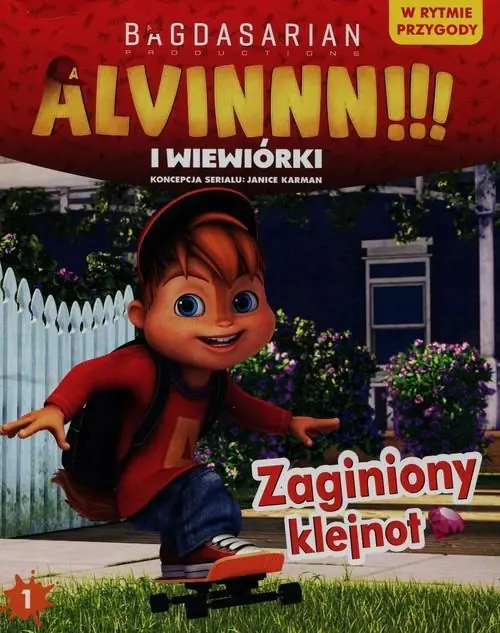 Książka - Alvinn i wiewiórki. Zaginiony klejnot