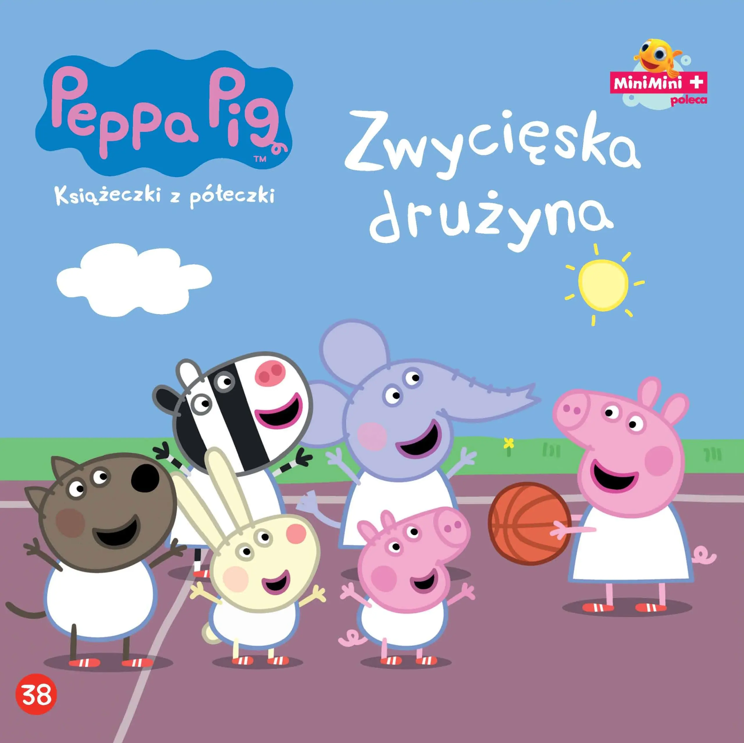 Książka - Świnka Peppa. Książeczki z.. 38 Zwycięska drużyna