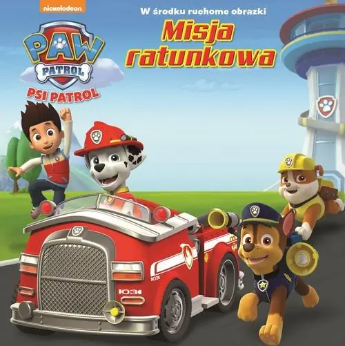 Książka - Psi Patrol Misja ratunkowa