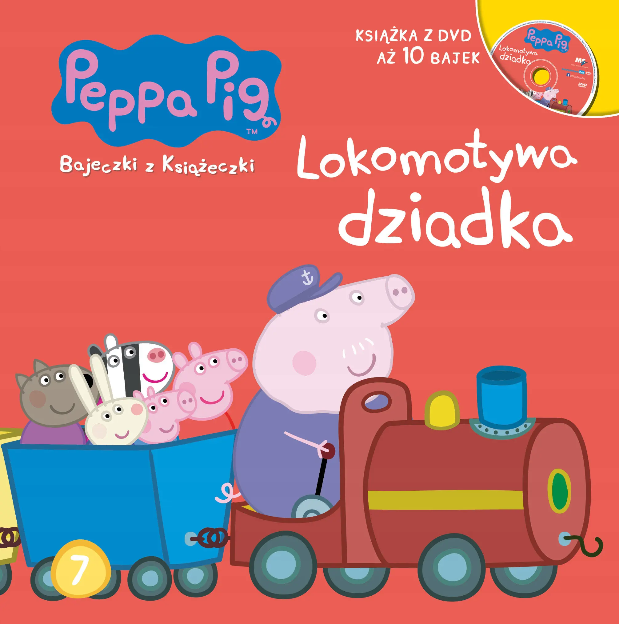 Książka - Świnka Peppa. Bajeczki z Ksiązeczki 7. Lokomotywa dziadka