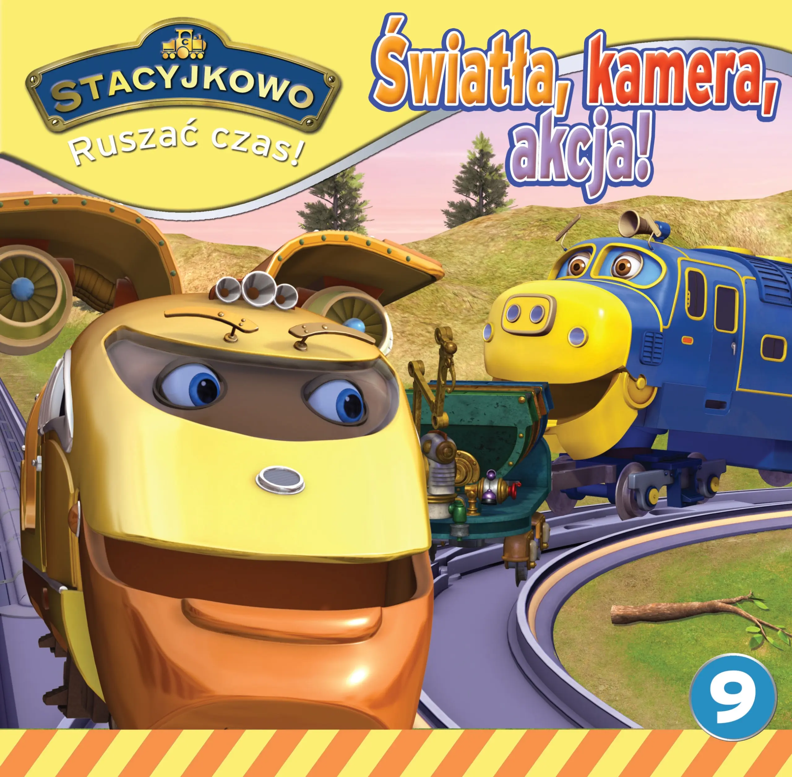 Książka - Światła Kamera Akcja Stacyjkowo Ruszać Czas Tom 9