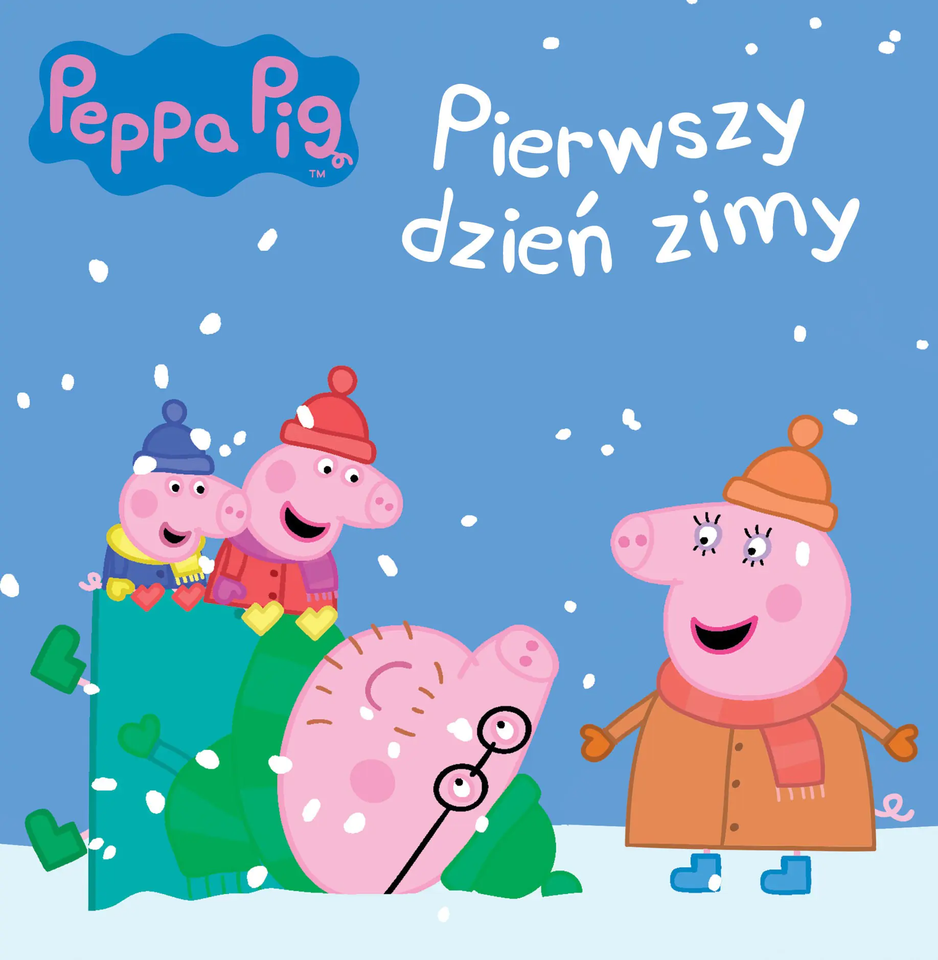 Książka - Peppa Pig. Pierwszy dzień zimy