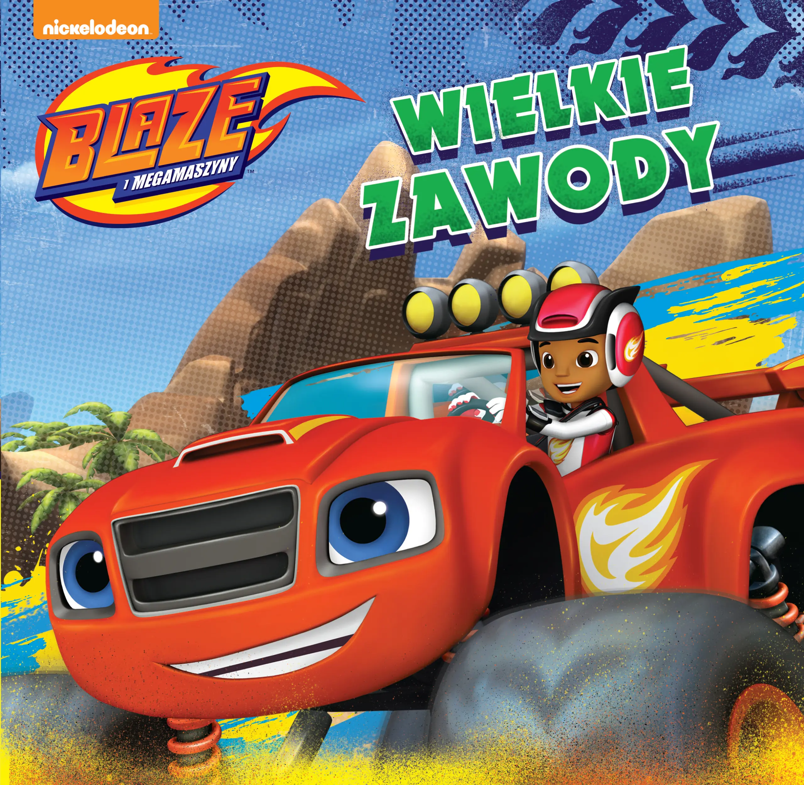 Książka - Wielkie zawody blaze i megamaszyny Tom 1