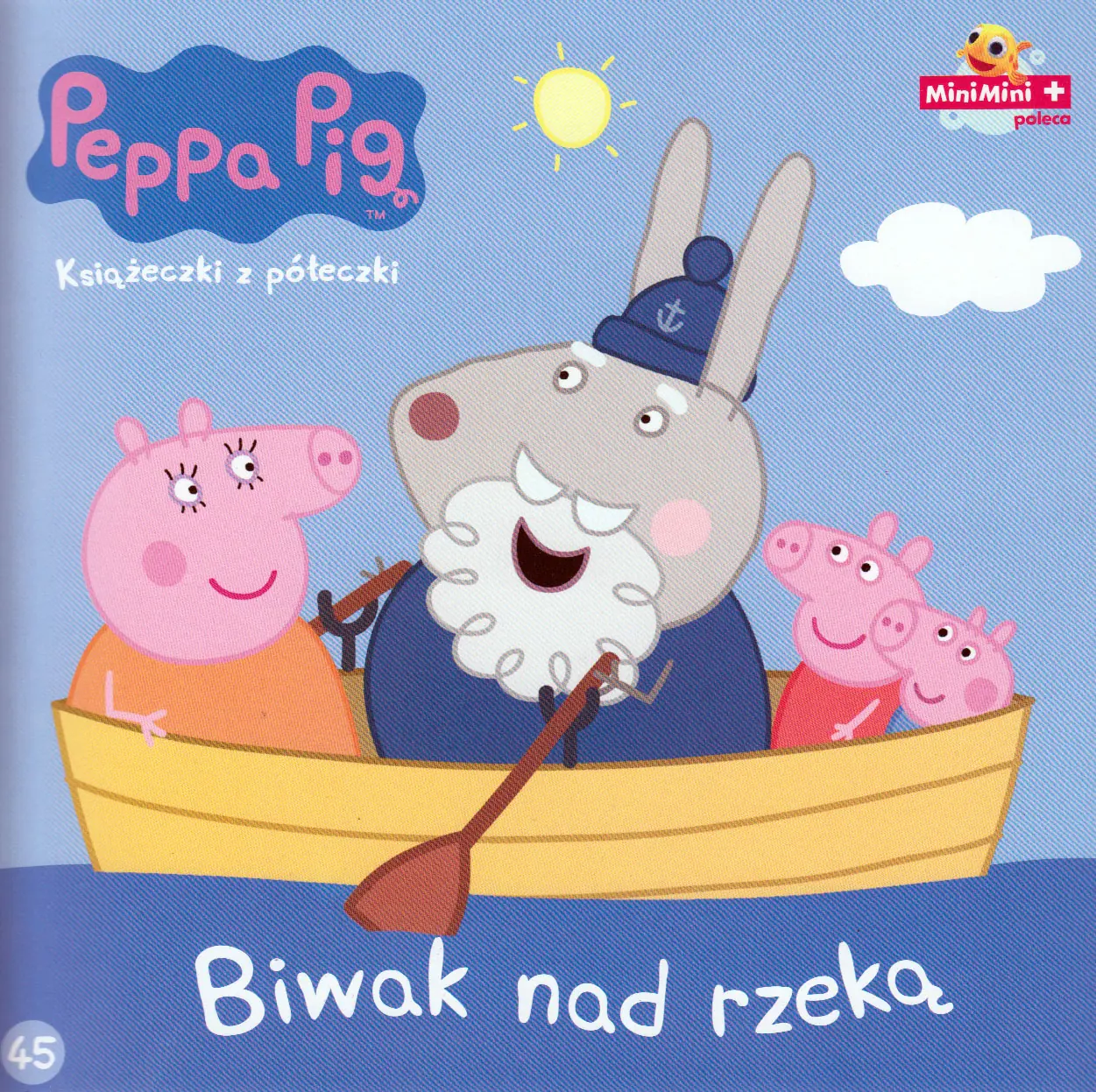 Książka - Świnka Peppa. Książeczki z.. 45 Biwak nad rzeką