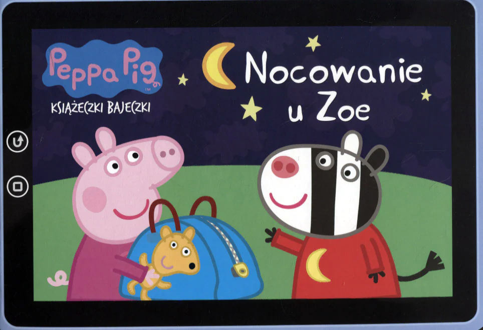 Książka - Peppa Pig Nocowanie u Zoe Książeczki bajeczki