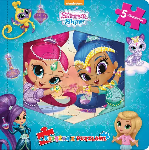Książka - Shimmer and Shine Książka z Puzzlami