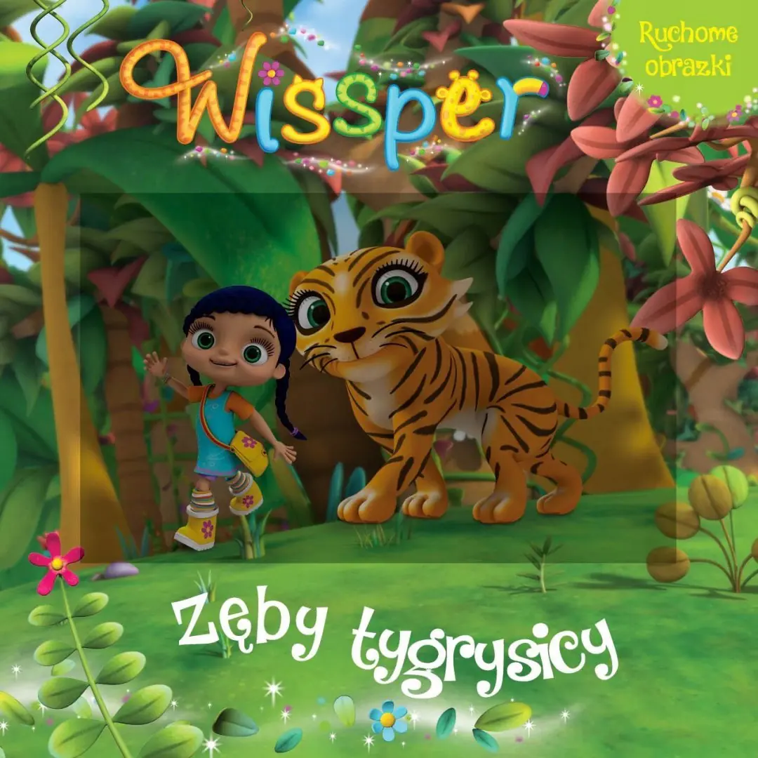 Książka - Wissper Zęby tygrysicy Ruchome obrazki