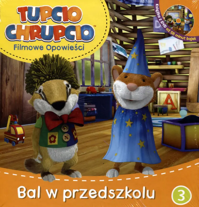 Książka - Tupcio Chrupcio. Filmowe opowieści. Bal w przedszkolu. Tom 3