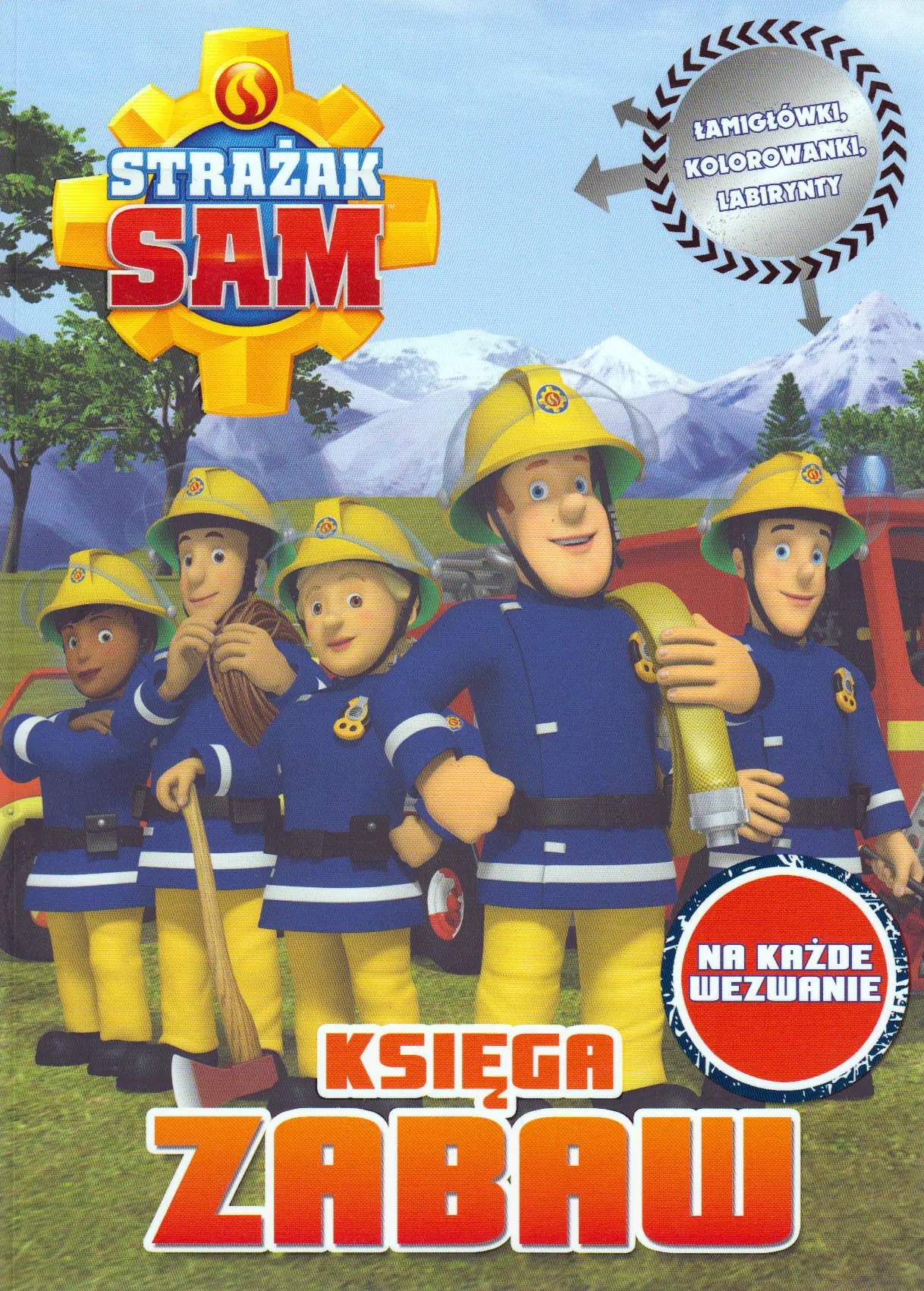 Książka - Strażak Sam Księga zabaw