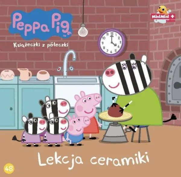 Książka - Świnka Peppa. Książeczki z półeczki. Lekcja ceramiki