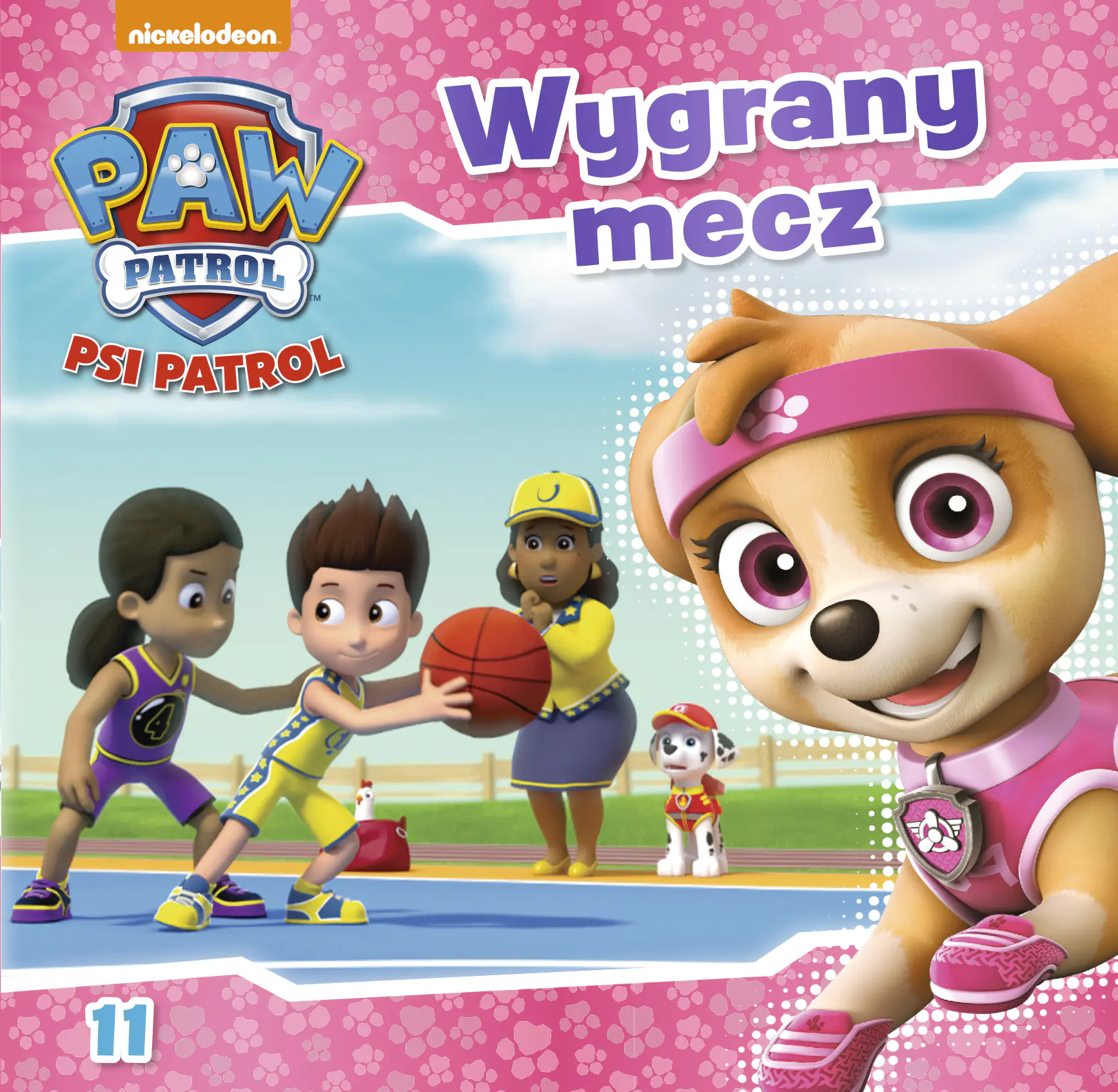 Książka - Psi Patrol Wygrany mecz nr 11