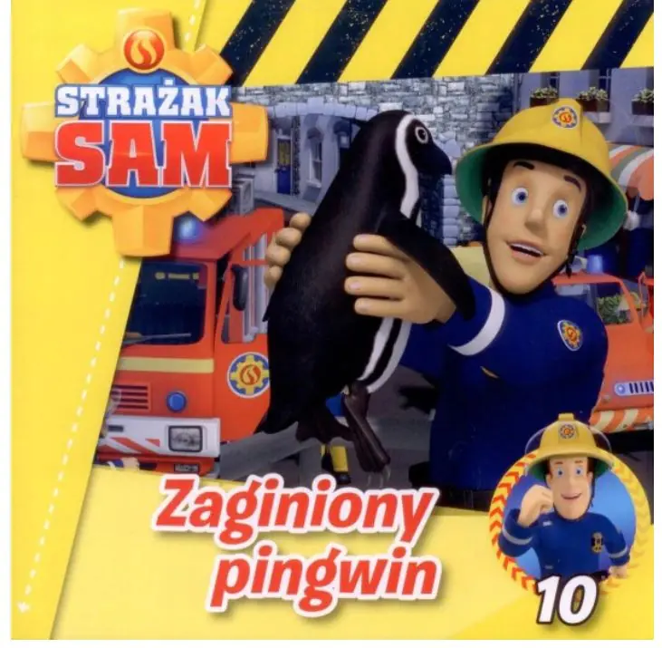 Książka - Strażak Sam 10. Zaginiony pingwin