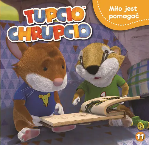 Książka - Miło jest pomagać Tupcio Chrupcio Tom 11
