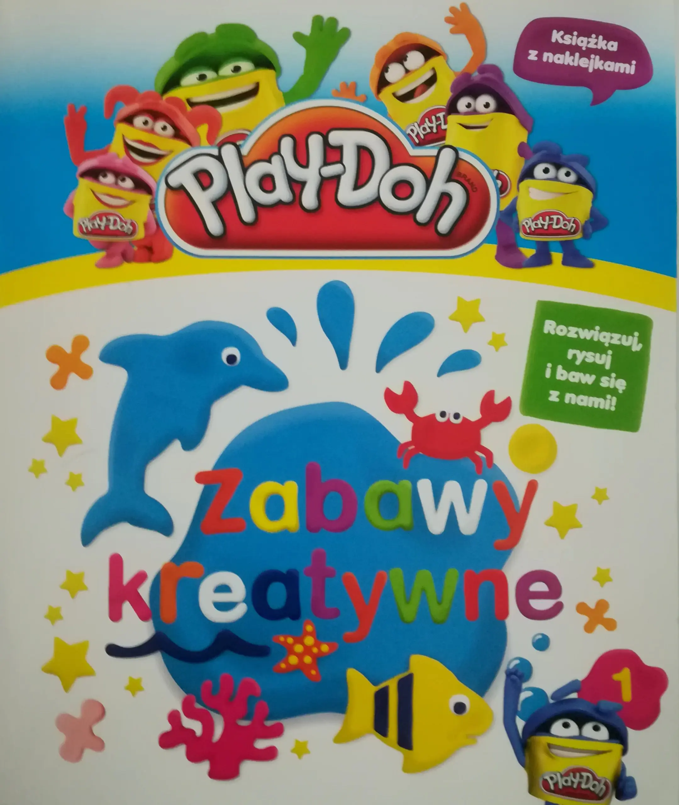 Książka - Play-Doh. Zabawy kreatywne