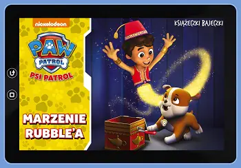 Książka - PSI PATROL.Książeczki Bajeczki.MARZENIA RUBBLE,A