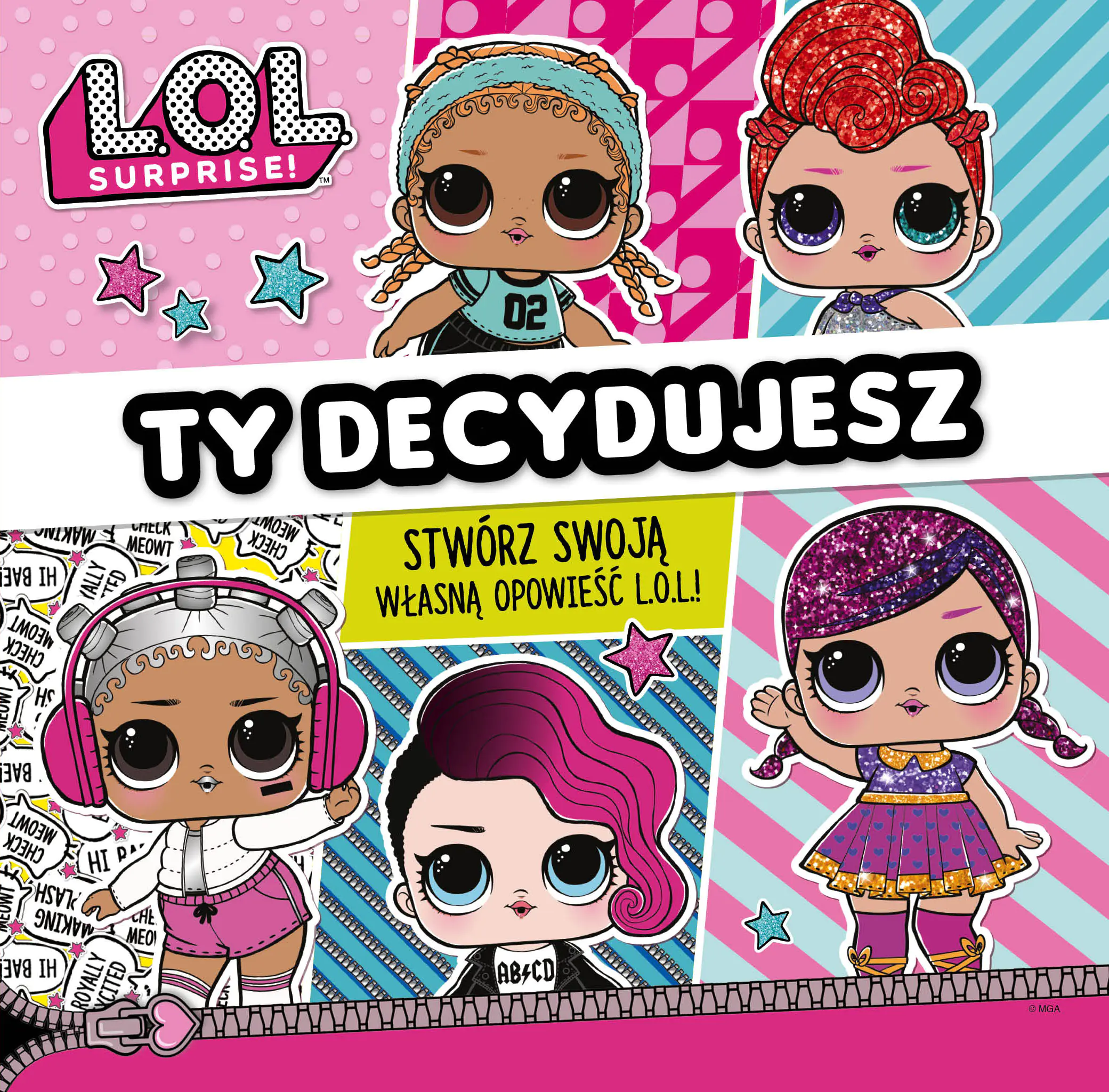 Książka - LOL Surprise Ty Decydujesz