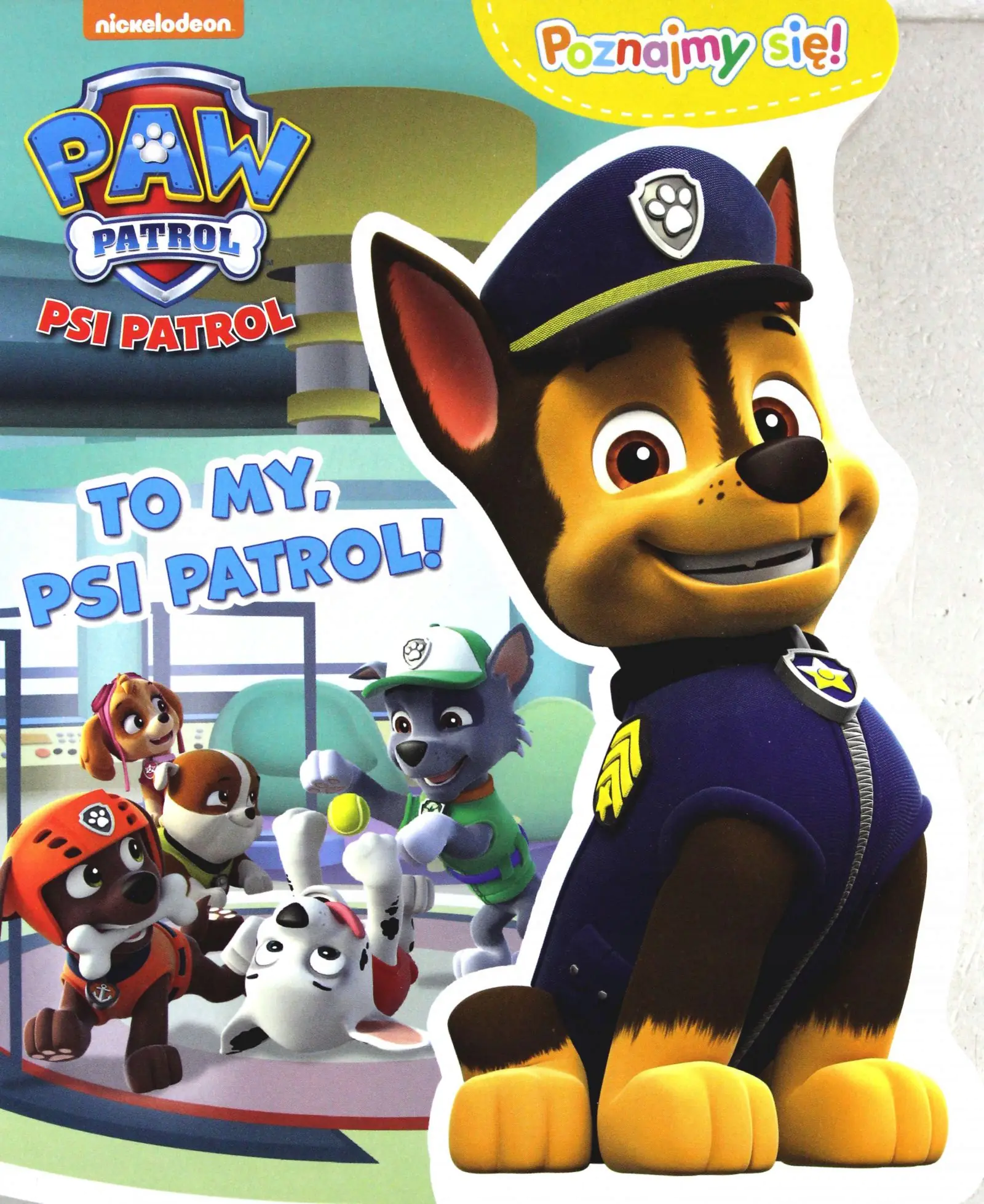 Książka - Psi Patrol Poznajmy się