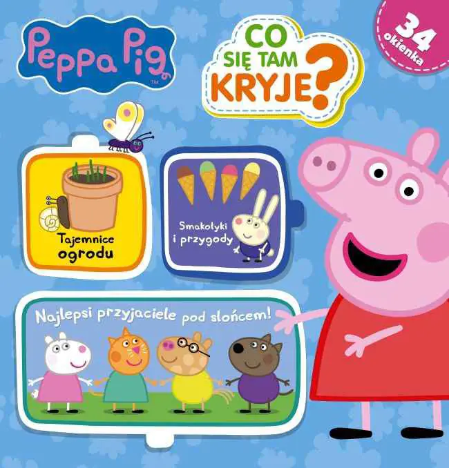 Książka - Co się tam kryje Świnka Peppa