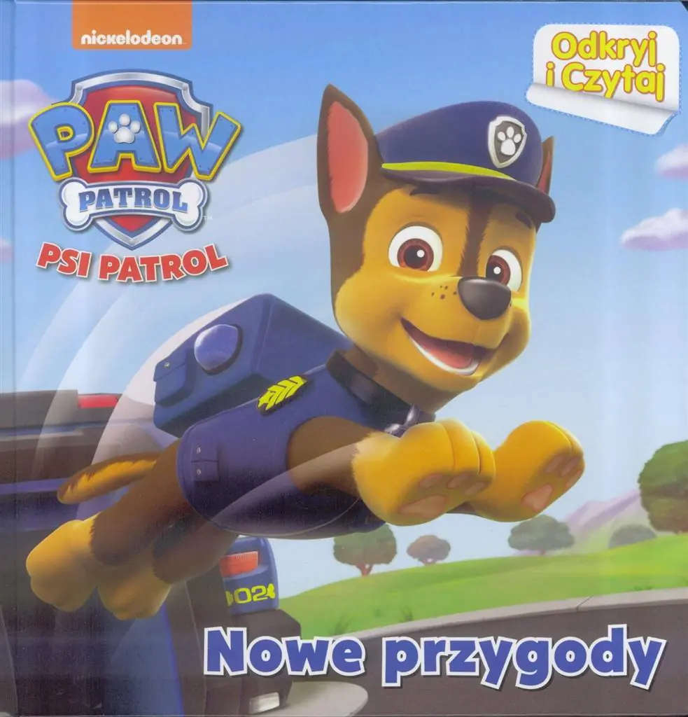 Książka - Psi Patrol. Odkryj i czytaj Nowe Przygody 1