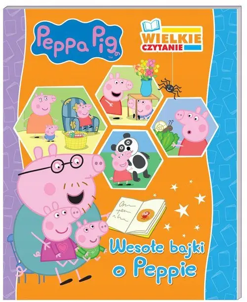 Książka - Świnka Peppa. Wielka księga bajek. Kolorowe listy świnki Peppy