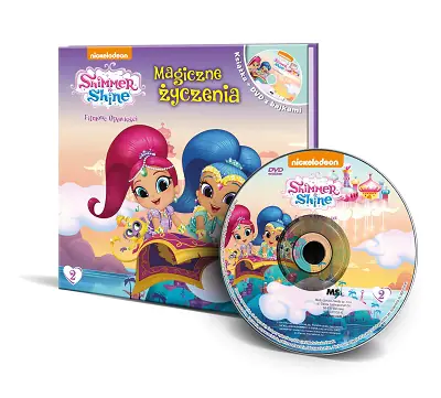 Książka - Shimmer and Shine Filmowe Opowieści DVD