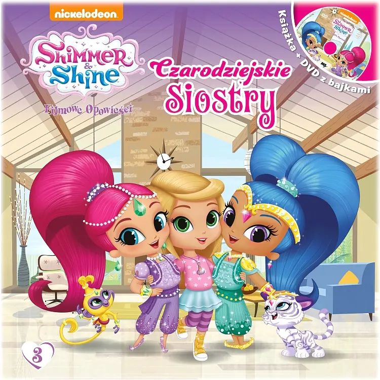 Książka - Shimmer and Shine Filmowe Opowieści DVD
