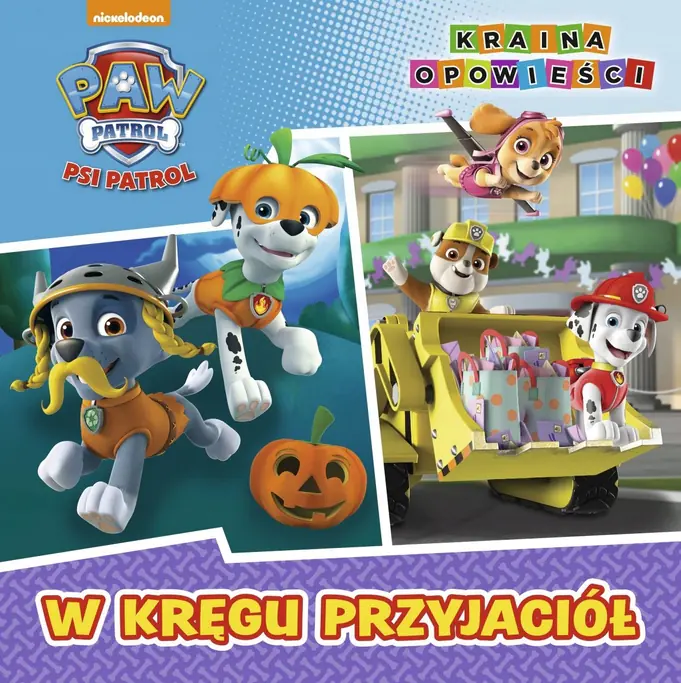 Książka - Psi Patrol. Kraina opowieści