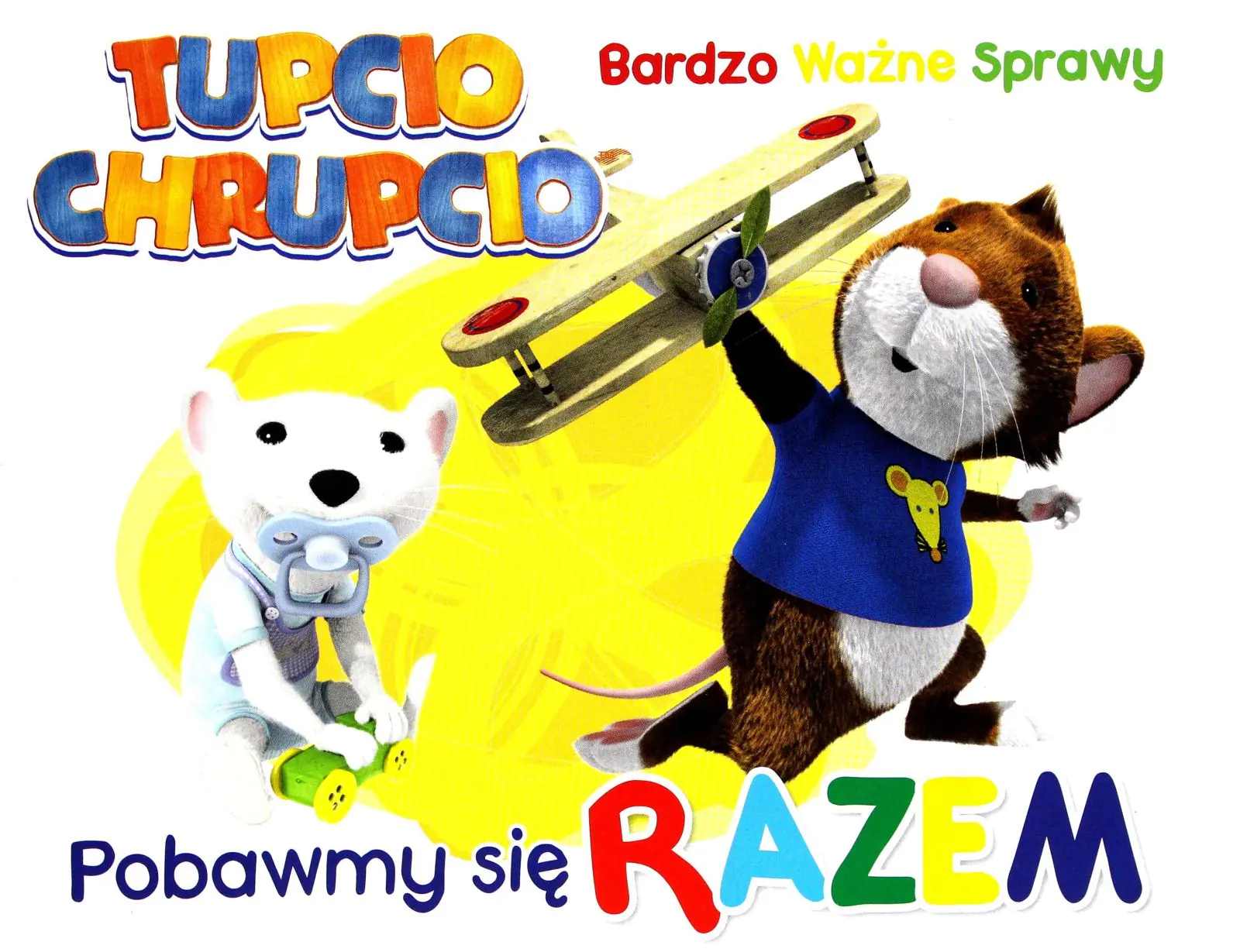 Książka - Tupcio Chrupcio. Bardzo ważne sprawy Pobawmy się razem