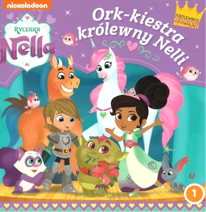 Książka - Rycerka Nella 1 Ork-kiestra królewny Nelli