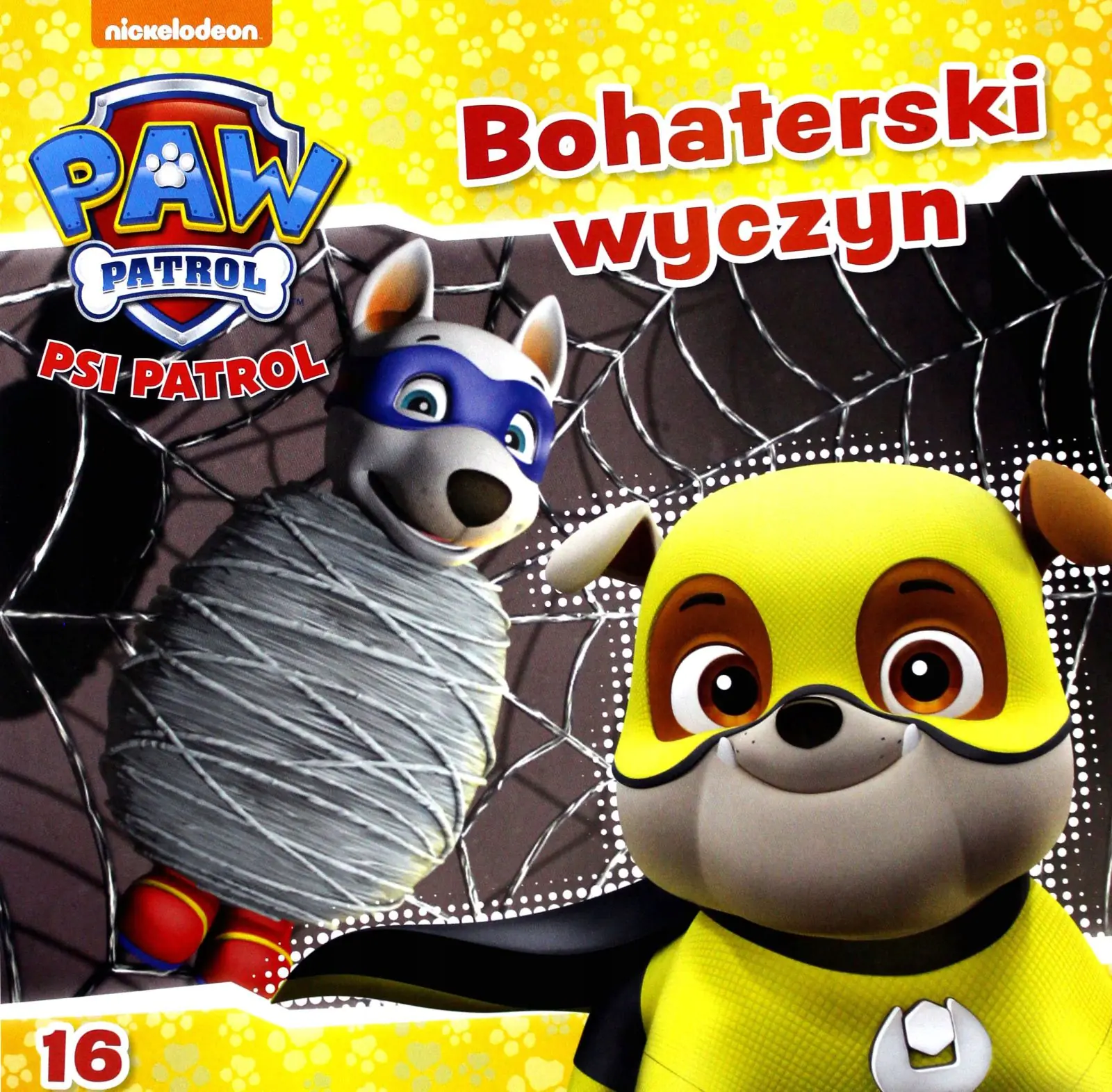 Książka - Psi Patrol Bohaterski wyczyn nr 16
