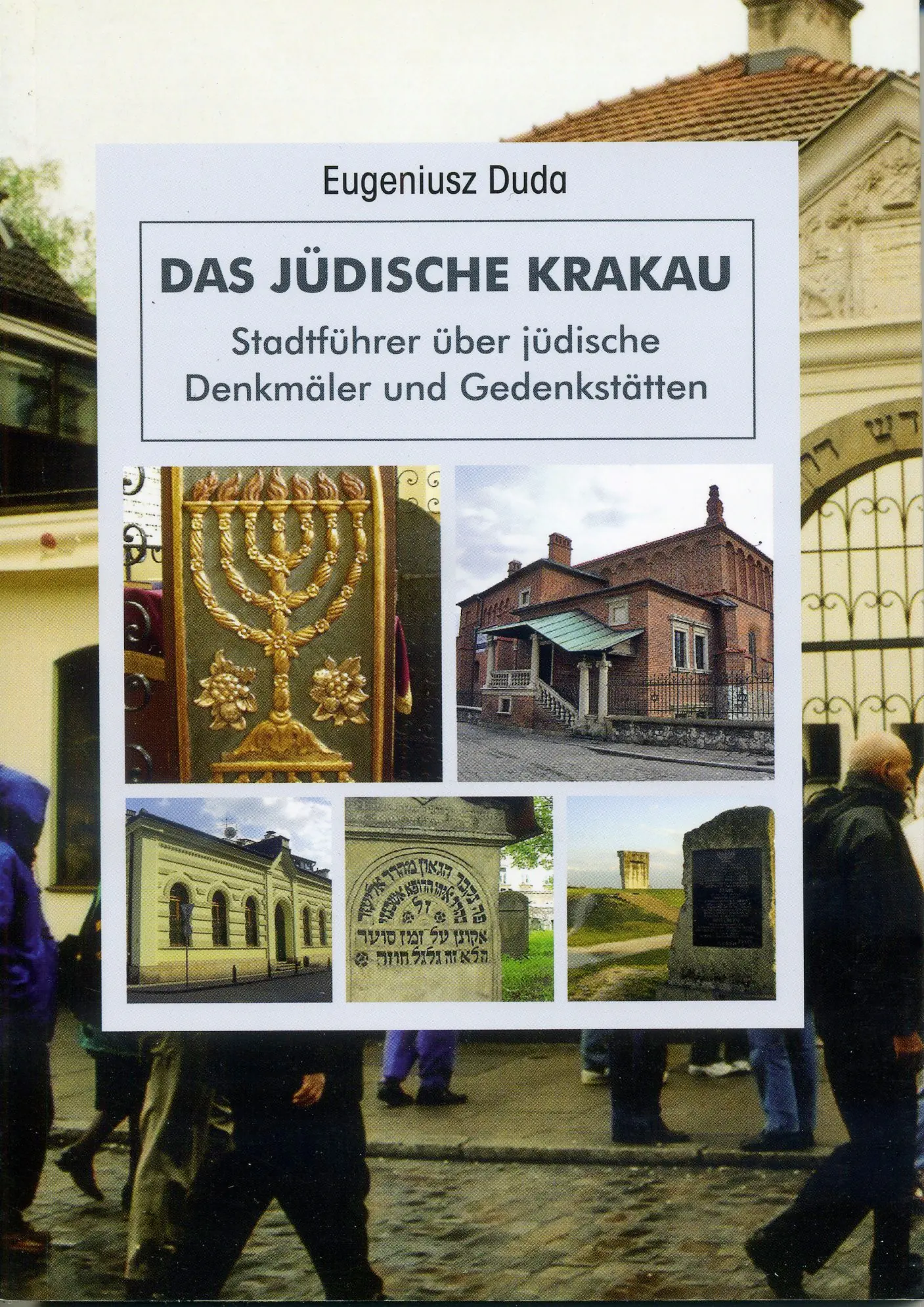 Książka - Żydowski kraków przewodnik po zabytkach I miejscach pamięci wer.niemiecka