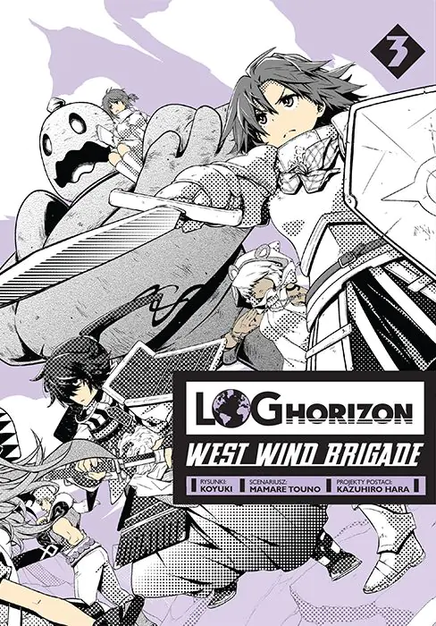 Książka - Log Horizon West Wind Brigade