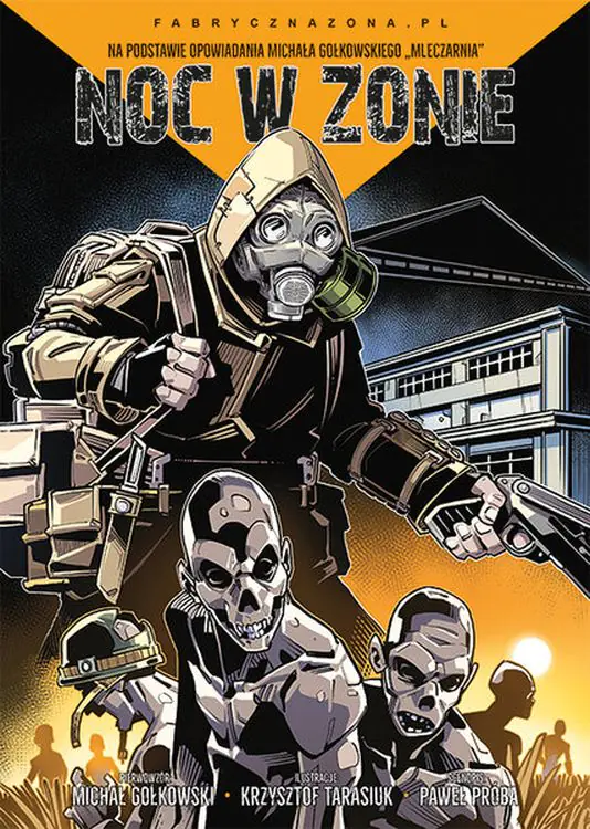 Książka - Komiks. Noc w Zonie