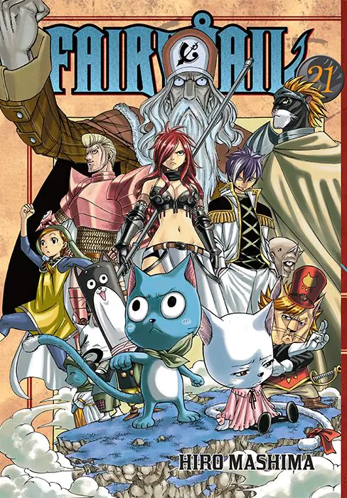 Książka - Fairy Tail. Tom 21