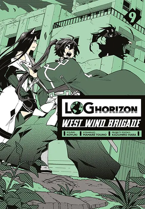 Książka - Log Horizon. West Wind Brigade. Tom 9
