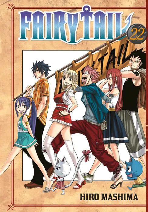 Książka - Fairy Tail. Tom 22