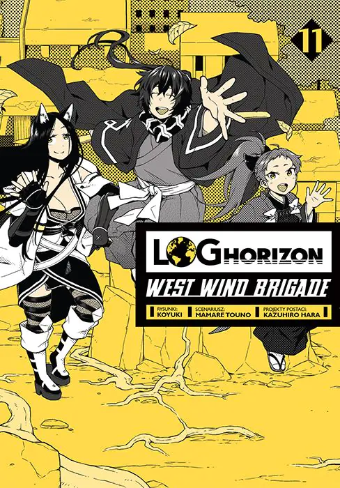 Książka - Log Horizon. West Wind Brigade. Tom 11