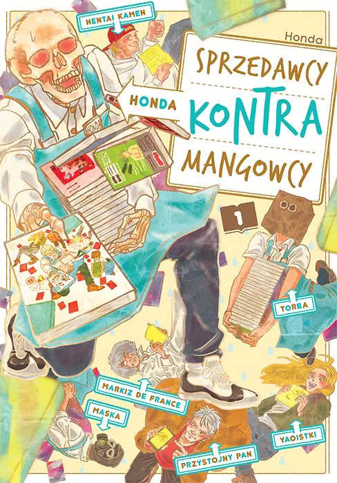 Książka - Honda. Sprzedawcy Kontra Mangowcy. Tom 1