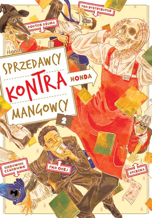 Książka - Honda. Sprzedawcy Kontra Mangowcy. Tom 2
