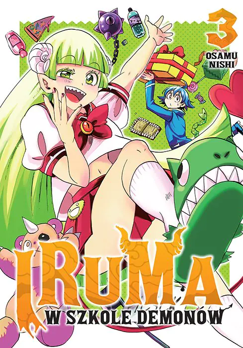Książka - Iruma w Szkole Demonów. Tom 3