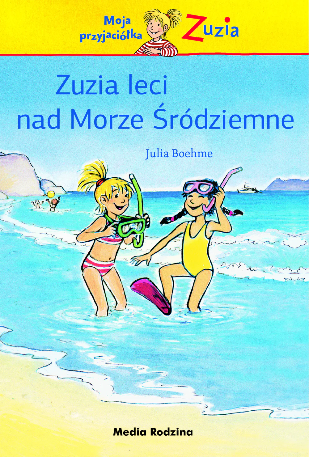 Książka - Zuzia leci nad morze Śródziemne