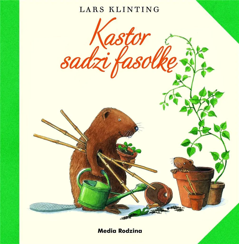 Książka - Kastor sadzi fasolkę